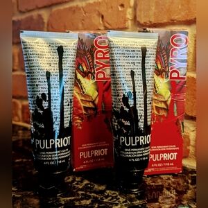 Pulp Riot Semi Permanent Hair Color - PYRO Blood Red (Selling as pack of 2)